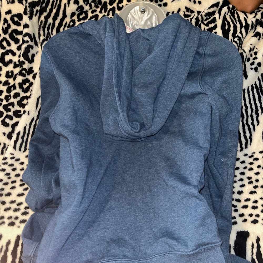 PINK Victoria's Secret Blue Hoodie - Picture 4 of 5